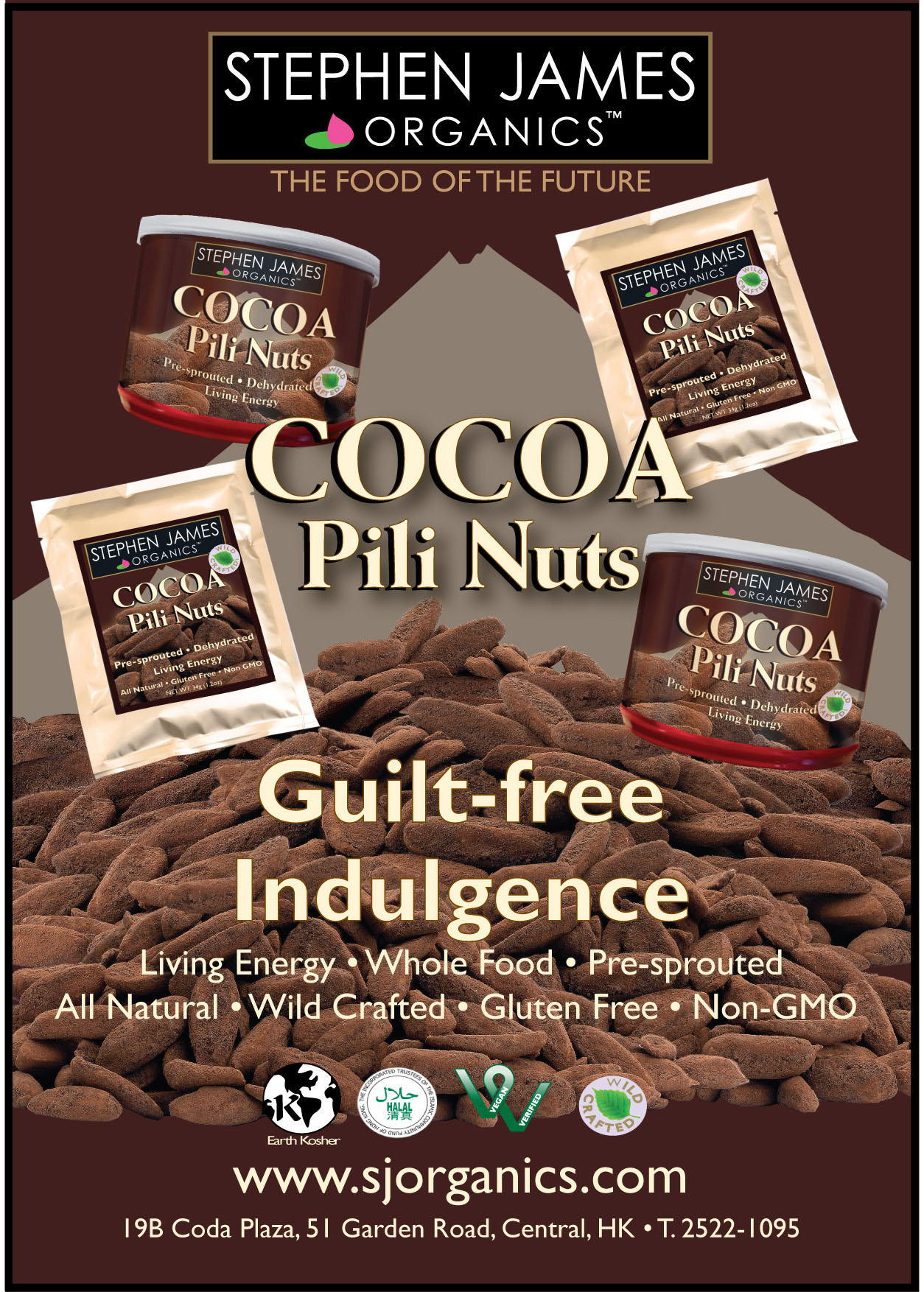 SJO - Cocoa Pili advert