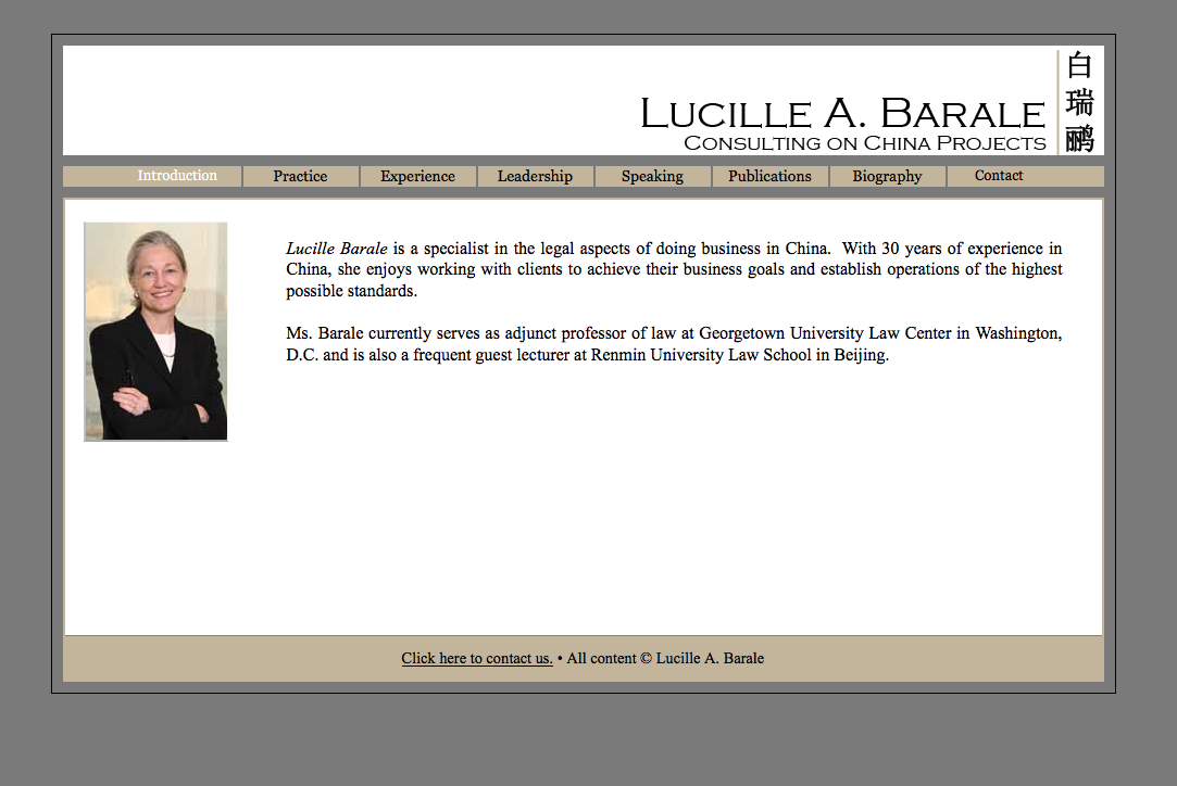 Lucille Barale - China Specialist
