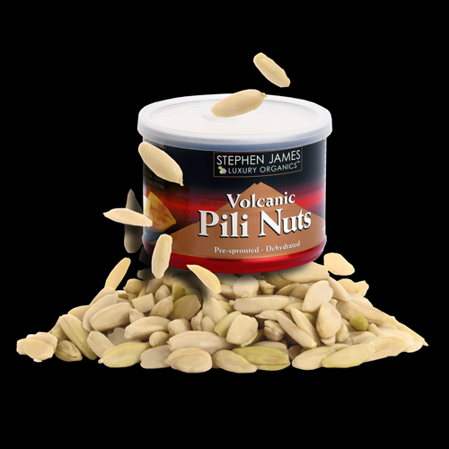 Pili nuts & can from slide show